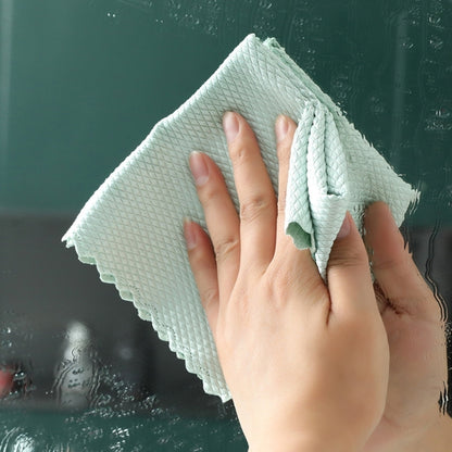 Non-Marking And Easy-To-Dry Fish Scale Rags Kitchen Cleaning Towels, Random Color Delivery, 5pcs, 10pcs, 20pcs