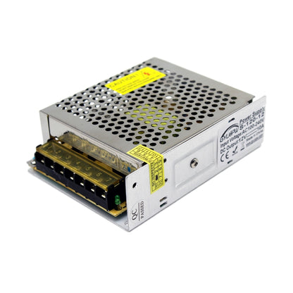 LED Regulated Switching Power Supply, Size: 129 x 99 x 40mm, S-72-12 DC12V 6A 72W, S-120-12 DC12V 10A 120W, S-72-24 DC24V 3A 72W, S-100-24 DC24V 4.2A 100W, S-120-24 DC24V 5A 120W