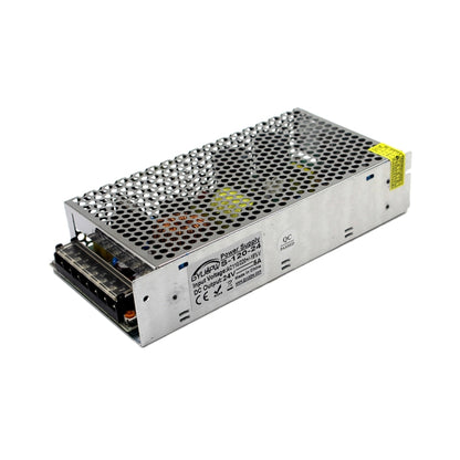 مزود طاقة تبديل منظم بمصابيح LED، الحجم: 199 × 98 × 42 مم، S-100-5 DC5V 20A 100W، S-150-5 DC5V 30A 150W، S-120-12 DC12V 10A 120W، S-150-12 DC12V 12.5A 150W، S-180-12 DC12V 15A 180W، S-200-12 DC12V 16.7A 200W، S-120-24 DC24V 5A 120W ...