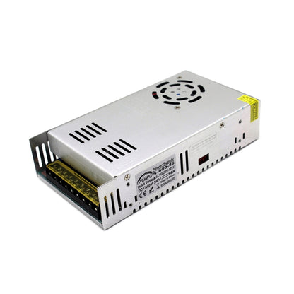 محول طاقة تبديل منظم لشريط الإضاءة LED، الحجم: 215 × 115 × 50 مم، S-300-5 DC5V 60A 300W، S-350-5 DC5V 70A 350W، S-300-12 DC12V 25A 300W، S-360-12 DC12V 30A 360W، S-400-12 DC12V 33A 400W، S-480-12 DC12V 40A 480W، S-500-12 DC12V 41A 500...