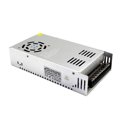 محول طاقة تبديل منظم لشريط الإضاءة LED، الحجم: 215 × 115 × 50 مم، S-300-5 DC5V 60A 300W، S-350-5 DC5V 70A 350W، S-300-12 DC12V 25A 300W، S-360-12 DC12V 30A 360W، S-400-12 DC12V 33A 400W، S-480-12 DC12V 40A 480W، S-500-12 DC12V 41A 500...
