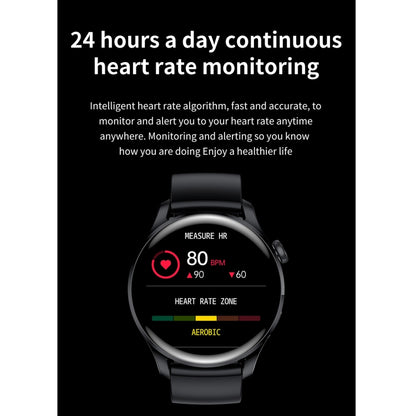 M103 1.35 inch IPS Color Screen IP67 Waterproof Smart Watch, Support Sleep Monitoring / Heart Rate Monitoring / Bluetooth Call / Music Playback, Style: Silicone Strap