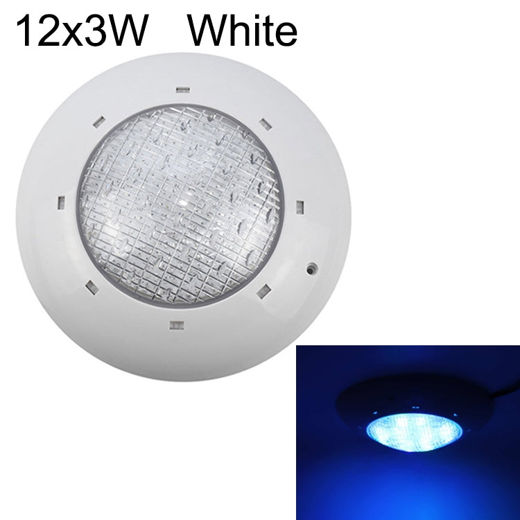 ABS Plastic Swimming Pool Wall Lamp Underwater Light