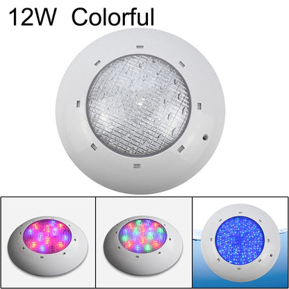 ABS Plastic Swimming Pool  Wall Lamp Underwater Light, 6W, 9W, 12W, 18W, 24W, 12x3W, 18x3W