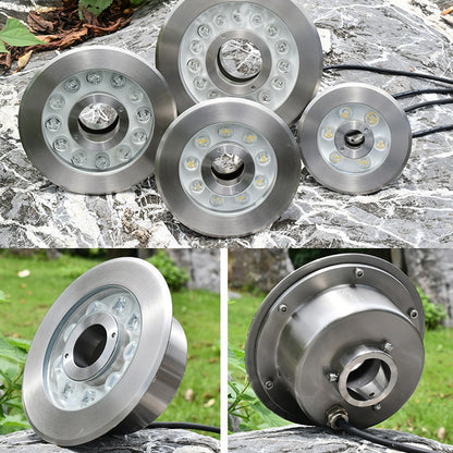 Landscape Ring LED Stainless Steel Underwater Fountain Light