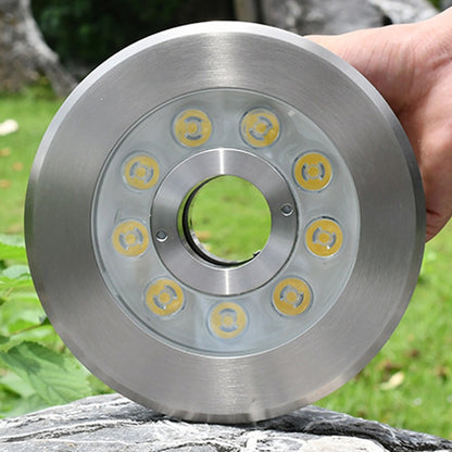 Landscape Ring LED Stainless Steel Underwater Fountain Light