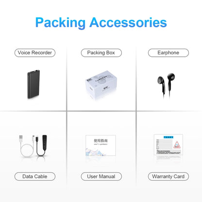 Q1 Intelligent HD Noise Reduction Voice Control Recorder