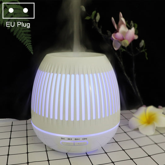 مرطب هواء مجوف LED سعة 400 مل، جهاز تنقية هواء برائحة عطرية من خشب الحبوب، مزود بإضاءة LED ملونة، قابس الاتحاد الأوروبي، قابس المملكة المتحدة، قابس الولايات المتحدة