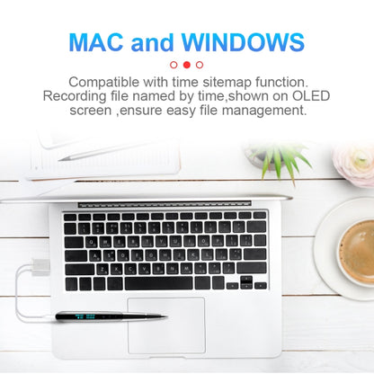 Q9 AI Intelligent High-definition Noise Reduction Conference Recording Pen Voice Control Recorder