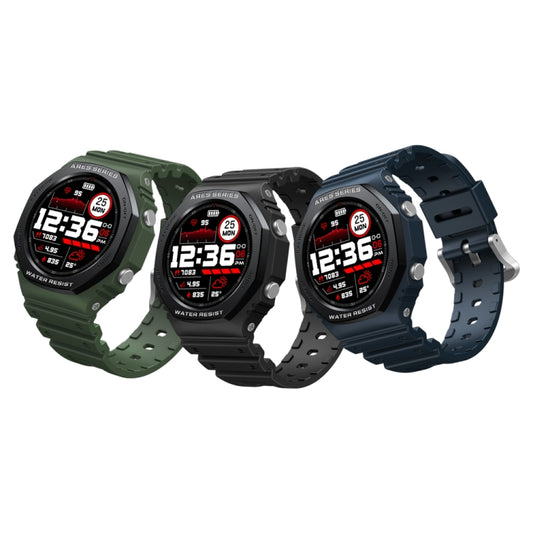 Zeblaze Ares 2 1.09 inch Color Touch Screen 5ATM Waterproof Smart Watch, Support Sleep Monitoring / Heart Rate Monitoring / Blood Pressure Monitoring / Multi-sports Mode