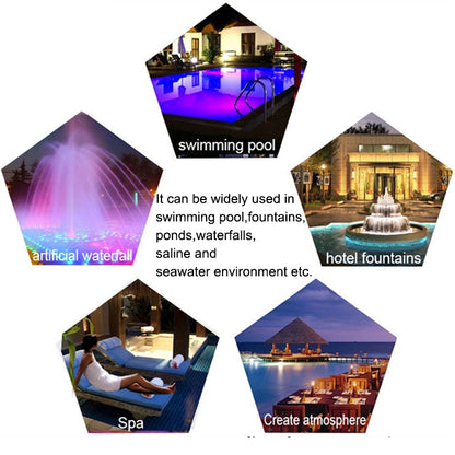 LED Stainless Steel Wall-mounted Pool Light Landscape Underwater Light, 6W, 9W, 12W, 15W, 18W, 24W, 36W