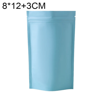 100 PCS/Set Matte Aluminum Foil Snack Stand-up Pouch