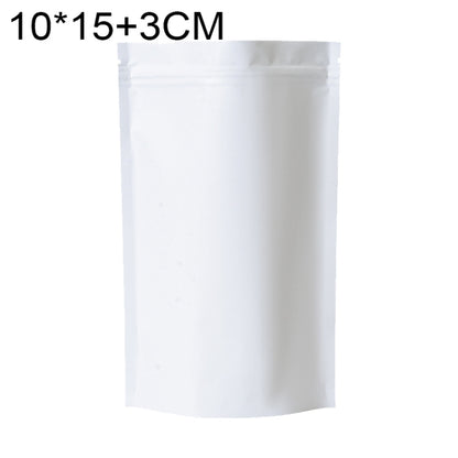 100 PCS/Set Matte Aluminum Foil Snack Stand-up Pouch