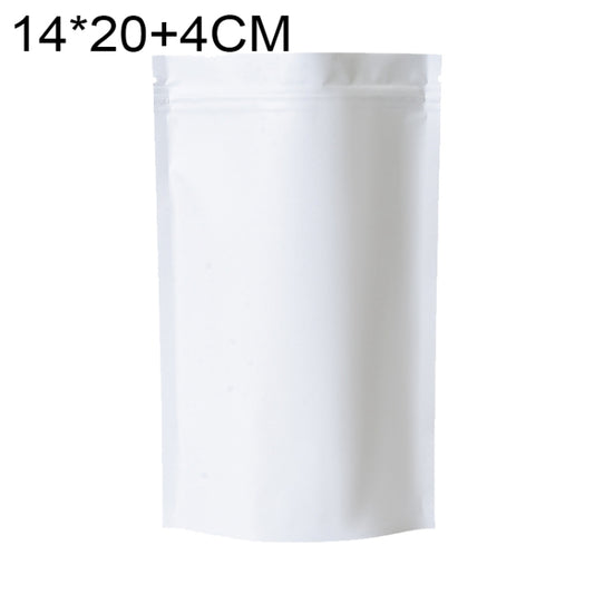 100 PCS/Set Matte Aluminum Foil Snack Stand-up Pouch