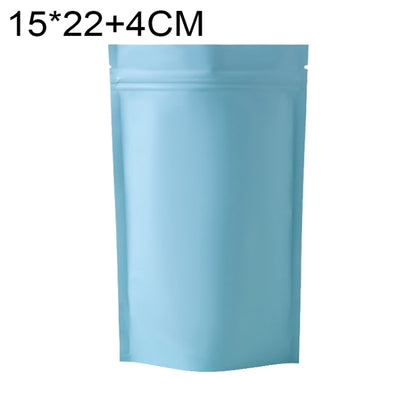 100 PCS/Set Matte Aluminum Foil Snack Stand-up Pouch