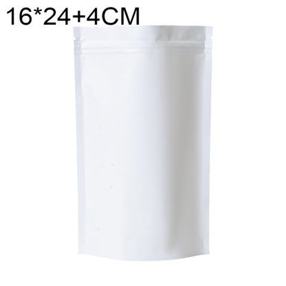 100 PCS/Set Matte Aluminum Foil Snack Stand-up Pouch