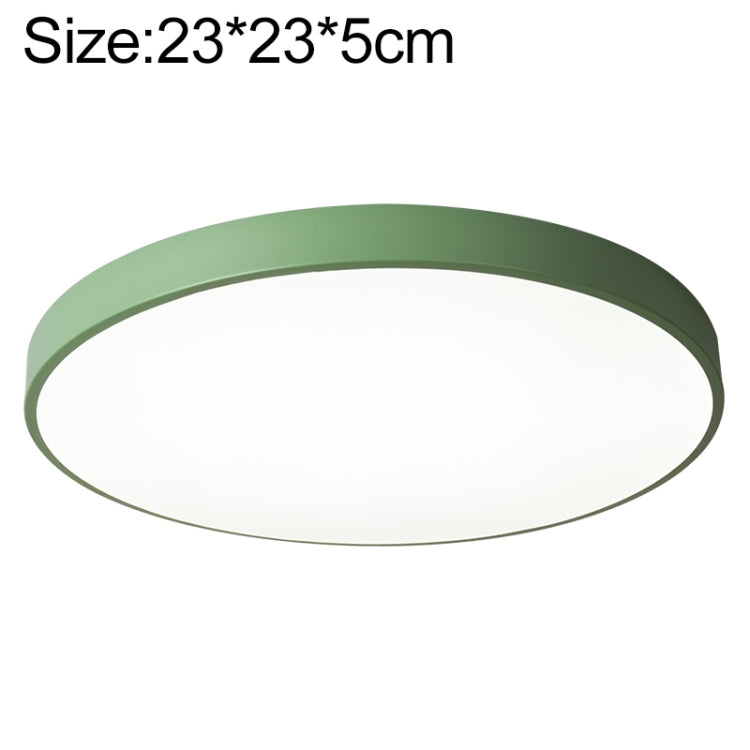 Macaron LED Round Ceiling Lamp, White Light