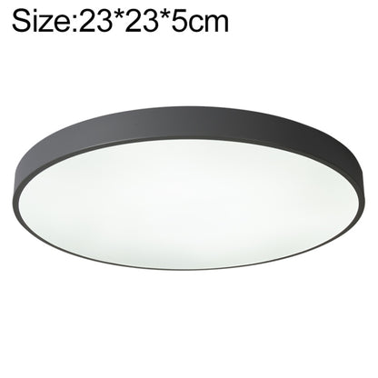 Macaron LED Round Ceiling Lamp, White Light