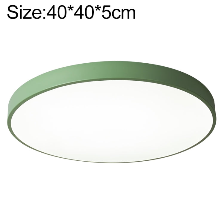 Macaron LED Round Ceiling Lamp, White Light