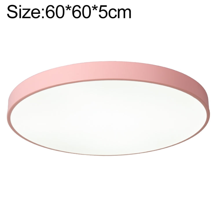 Macaron LED Round Ceiling Lamp, White Light