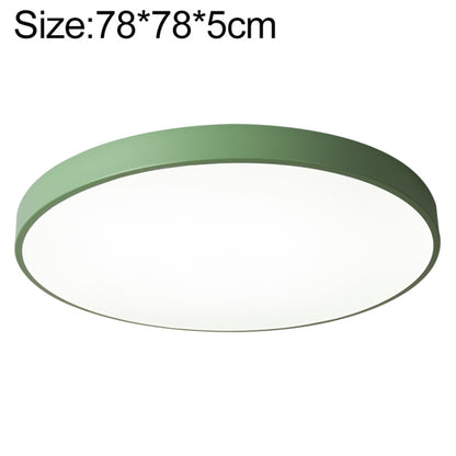 Macaron LED Round Ceiling Lamp, White Light