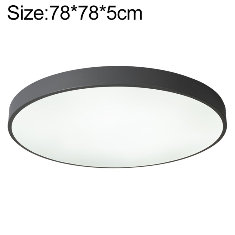 Macaron LED Round Ceiling Lamp, White Light