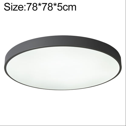 Macaron LED Round Ceiling Lamp, White Light