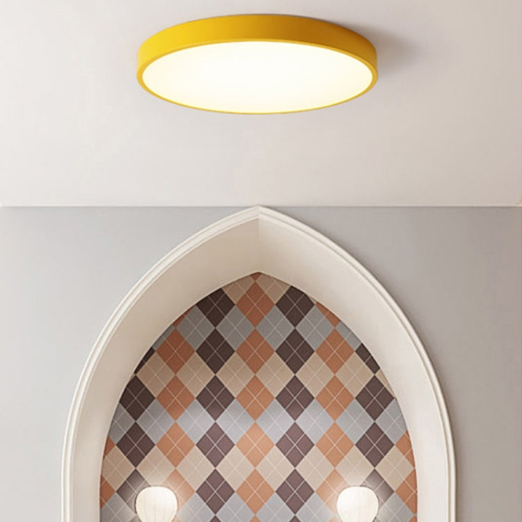 Macaron LED Round Ceiling Lamp, Stepless Dimming
