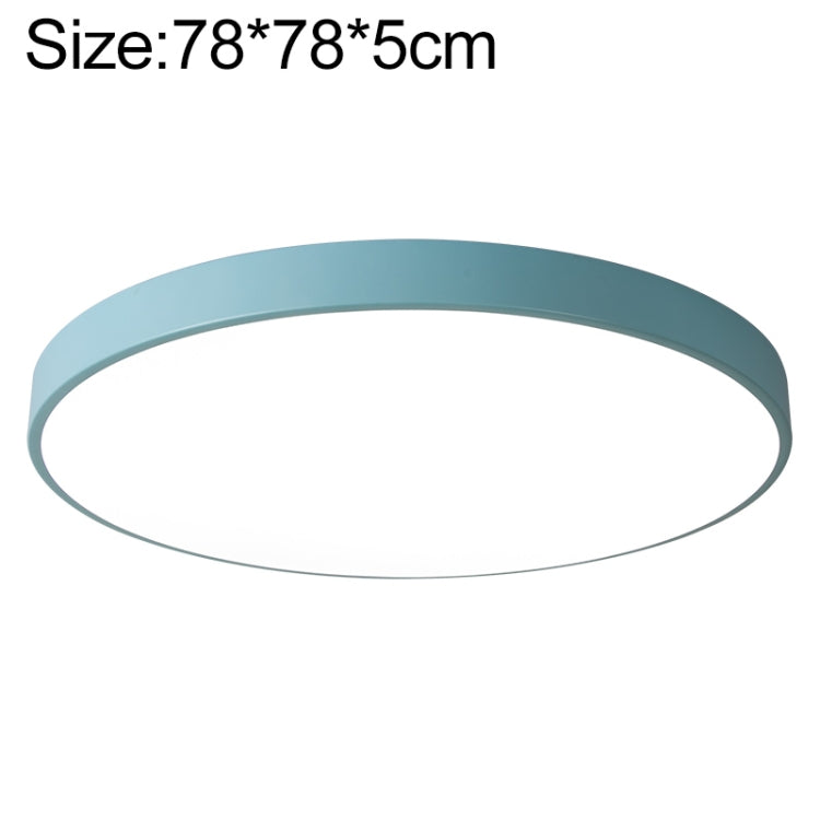 Macaron LED Round Ceiling Lamp, Stepless Dimming