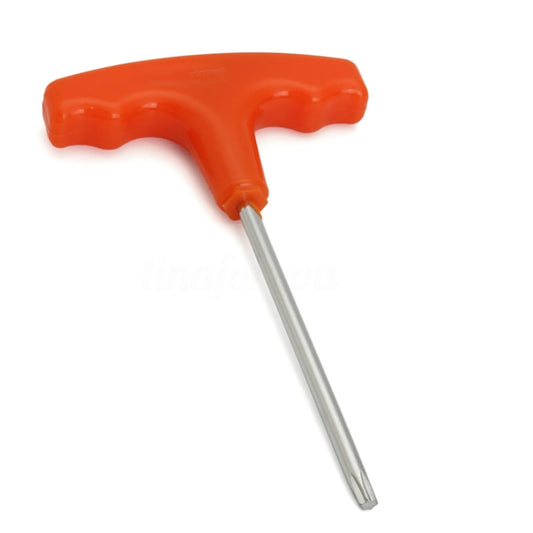 مفك براغي ألين مقاس 15 سم بمقبض على شكل حرف T T27 Torx Driver لأدوات Stihl Makita، مفك براغي ألين