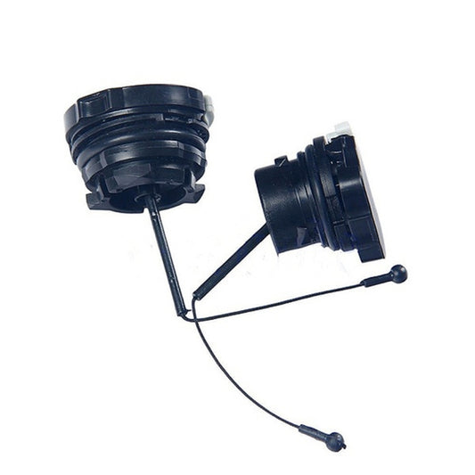 قطعتان من غطاء غطاء زيت الوقود لمنشار سلسلة Stihl FS100 FS110 MS200 MS210 MS230 MS250، غطاء غطاء الزيت