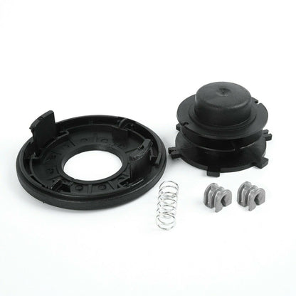 طقم بكرة غطاء رأس التشذيب لـ Stihl FS55 85 90 100 120 130 200 250، طقم بكرة غطاء رأس التشذيب