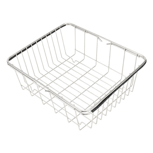 Kitchen Dish Drainer Sink Drain Basket Washing Vegetable Fruit Drying Holder Stainless Steel Adjustable Rack, Arch Net Style, Flat Bottom Style, Ordinary Style