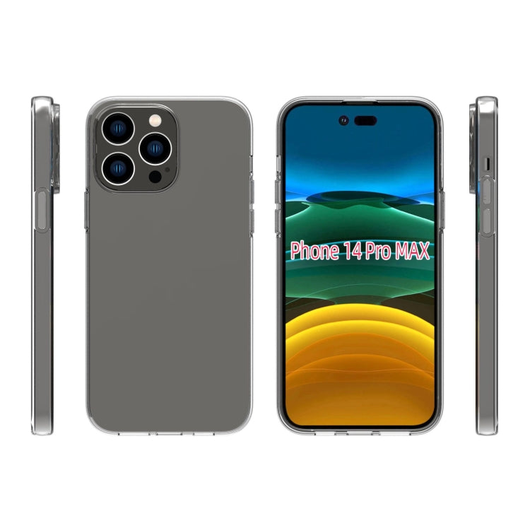 جراب هاتف شفاف من مادة TPU، لهاتف iPhone 14 Pro Max، لهاتف iPhone 14 Pro، لهاتف iPhone 14