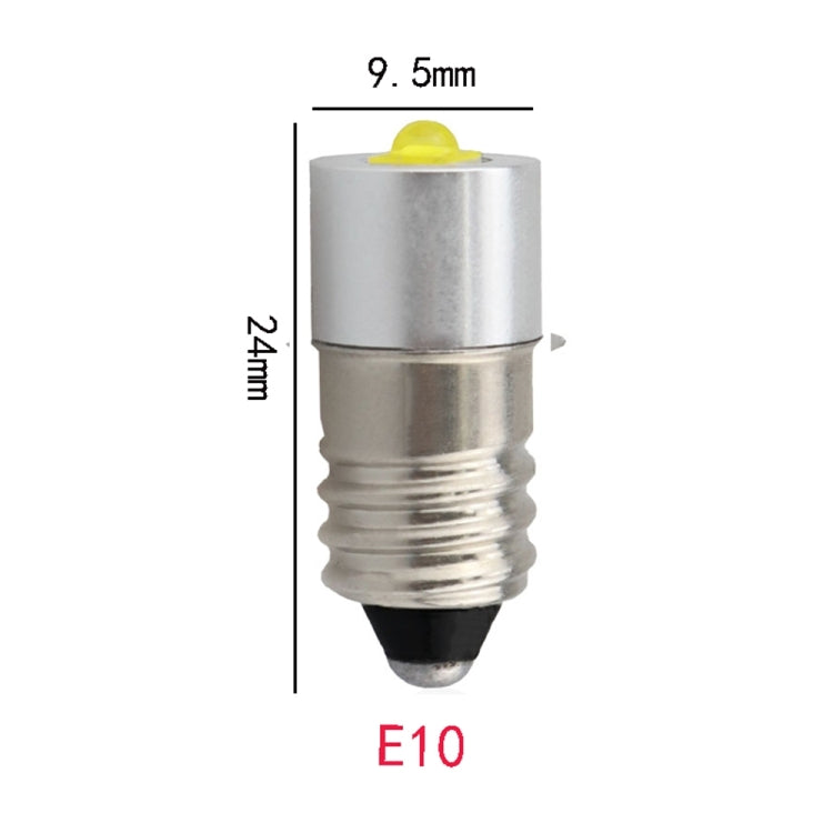 مصباح يدوي LED E10 3 وات 1 LED 3535 SMD 150-200 LM، E10