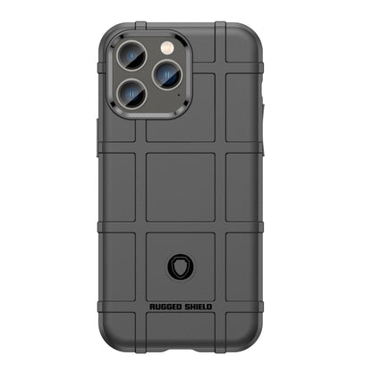 جراب Rugged Shield كامل التغطية مقاوم للصدمات من مادة TPU، مناسب لأجهزة iPhone 14 وiPhone 14 Pro وiPhone 14 Plus وiPhone 14 Pro Max