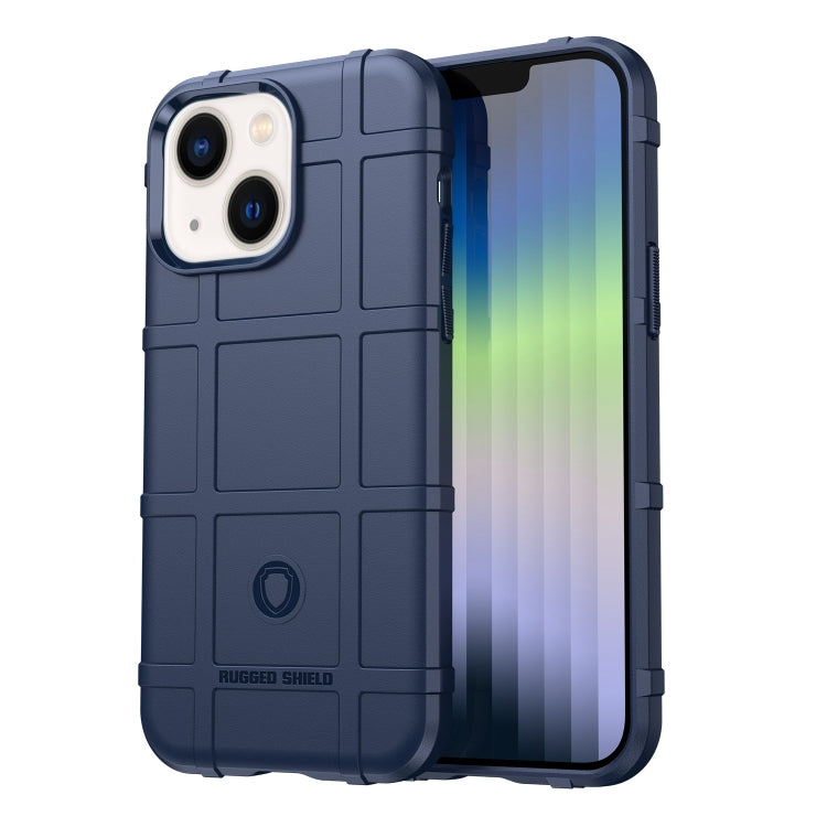 جراب Rugged Shield كامل التغطية مقاوم للصدمات من مادة TPU، مناسب لأجهزة iPhone 14 وiPhone 14 Pro وiPhone 14 Plus وiPhone 14 Pro Max