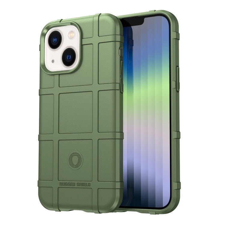 جراب Rugged Shield كامل التغطية مقاوم للصدمات من مادة TPU، مناسب لأجهزة iPhone 14 وiPhone 14 Pro وiPhone 14 Plus وiPhone 14 Pro Max