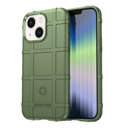 جراب Rugged Shield كامل التغطية مقاوم للصدمات من مادة TPU، مناسب لأجهزة iPhone 14 وiPhone 14 Pro وiPhone 14 Plus وiPhone 14 Pro Max