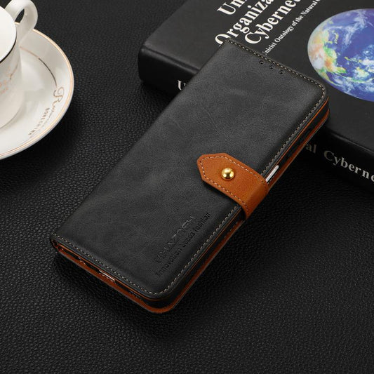 KHAZNEH Dual-color Cowhide Texture Flip Leather Phone Case, For iPhone 17 Pro Max, For iPhone 17 Pro, For iPhone 17, For iPhone 17 Air, For iPhone 16e, For iPhone 16 Pro Max, For iPhone 16 Pro, For iPhone 16 Plus, For iPhone 16, For iPhone 15 Pro Max��...