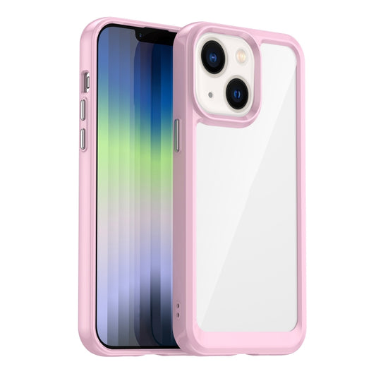 Colorful Series Acrylic + TPU Phone Case, For iPhone 14, For iPhone 14 Pro, For iPhone 14 Pro Max, For iPhone 14 Plus
