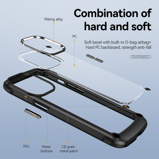 جراب هاتف لحماية العدسات من مادة TPU + PC، لهاتف iPhone 14، لهاتف iPhone 14 Pro، لهاتف iPhone 14 Plus، لهاتف iPhone 14 Pro Max