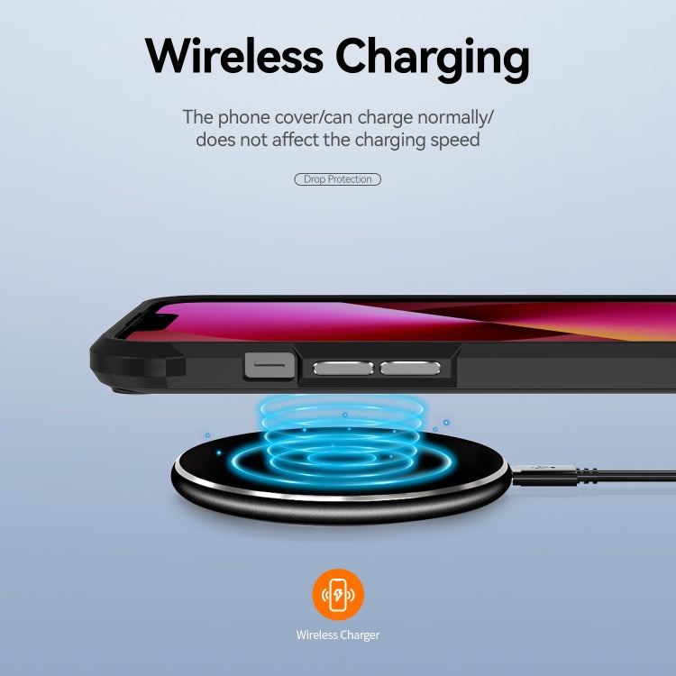 جراب هاتف لحماية العدسات من مادة TPU + PC، لهاتف iPhone 14، لهاتف iPhone 14 Pro، لهاتف iPhone 14 Plus، لهاتف iPhone 14 Pro Max