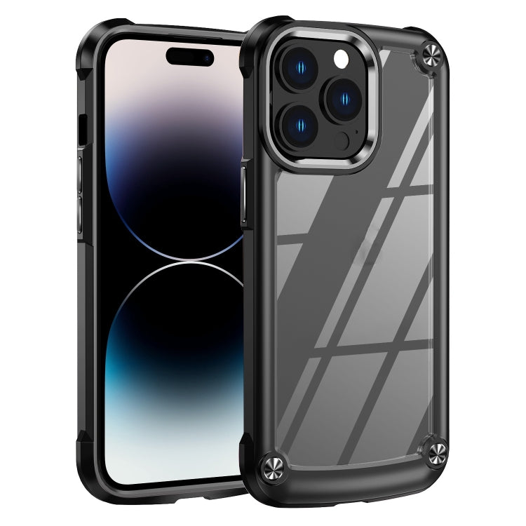 جراب هاتف لحماية العدسات من مادة TPU + PC، لهاتف iPhone 14، لهاتف iPhone 14 Pro، لهاتف iPhone 14 Plus، لهاتف iPhone 14 Pro Max