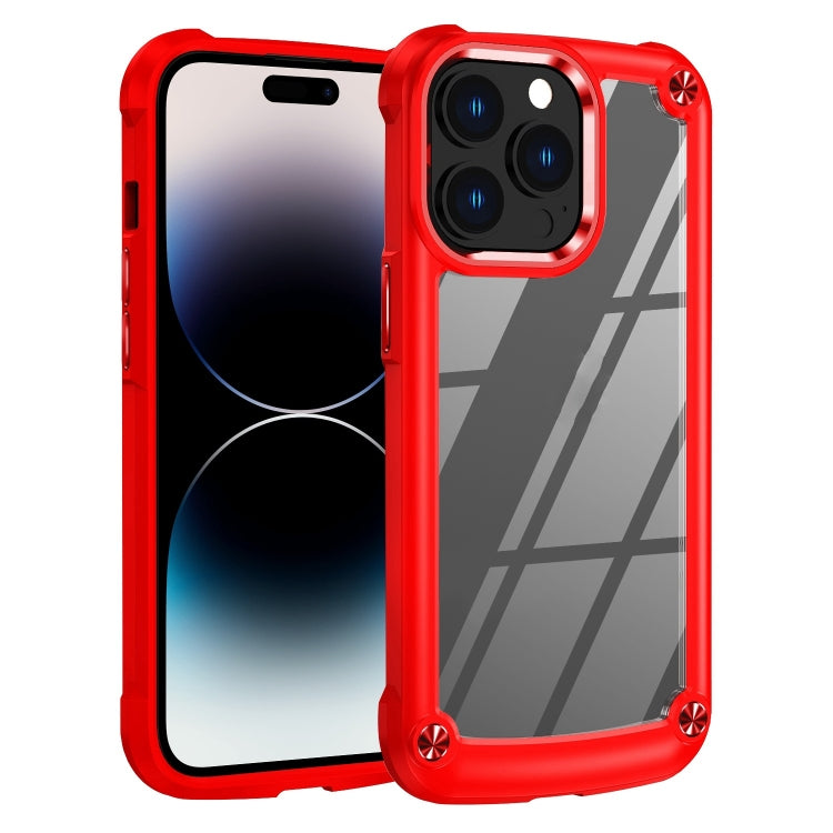 جراب هاتف لحماية العدسات من مادة TPU + PC، لهاتف iPhone 14، لهاتف iPhone 14 Pro، لهاتف iPhone 14 Plus، لهاتف iPhone 14 Pro Max