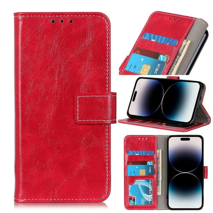 جراب هاتف جلدي قابل للطي أفقيًا بتصميم حصان مجنون عتيق، يوصى بكمية صغيرة قبل إطلاق iPhone 14، لهاتف iPhone 14، لهاتف iPhone 14 Plus، لهاتف iPhone 14 Pro، لهاتف iPhone 14 Pro Max