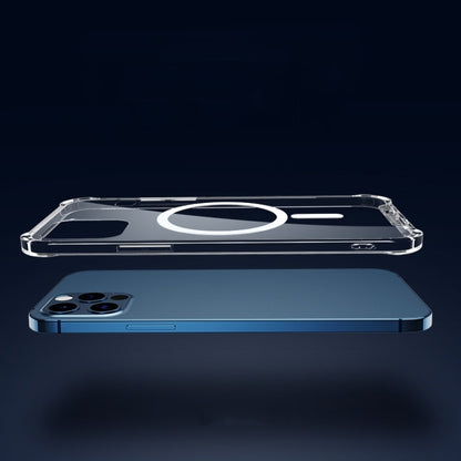 Magsafe Case Clear Four-corner Airbag Shockproof Phone Case with Magnetic, For iPhone 14, For iPhone 14 Plus, For iPhone 14 Pro, For iPhone 14 Pro Max
