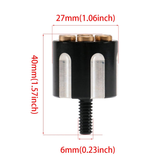 HP-Q094 Motorcycle Retro Modified Rear Seat 6mm Screw for Harley