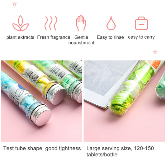 10pcs Disposable Portable Travel Tube Shape Boxed Confetti Soap Mini Soap Plate, Animal Series, Succulent Series, Fruit Series, Words Series, Constellation Series, Pig Baby Series