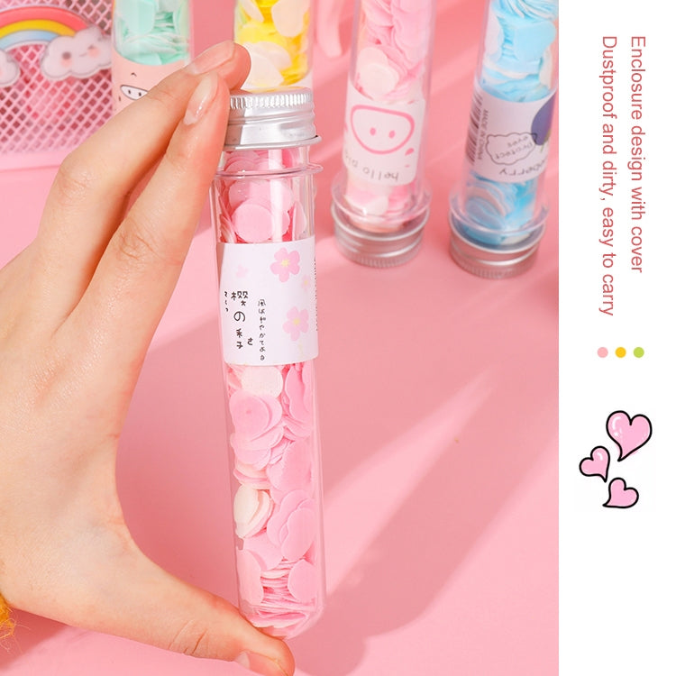 10pcs Disposable Portable Travel Tube Shape Boxed Confetti Soap Mini Soap Plate, Animal Series, Succulent Series, Fruit Series, Words Series, Constellation Series, Pig Baby Series